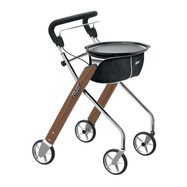 Trustcare Let S Dream Wohnraum Rollator Teak Rollatoren Zubeh R Santhema Ch