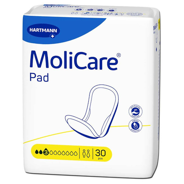 MoliCare Pad 3 Tropfen, 6 x 30 Stk.